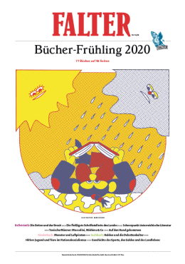 Bücher-Frühling 2020